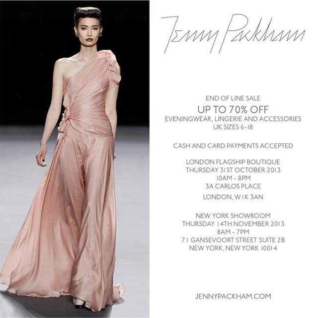 Bule Omvendt gøre det muligt for Jenny Packham Clothing & Accessories New York Sample Sale