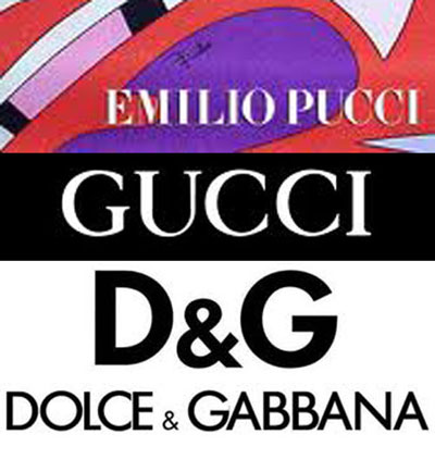 Gucci, Prada, Dolce \u0026 Gabbana Sample 