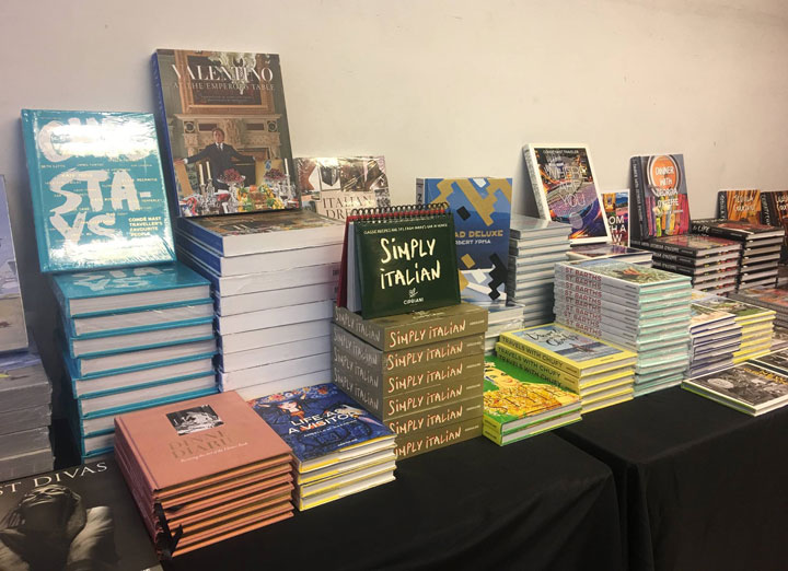 Pics from Inside the Assouline Sample Sale