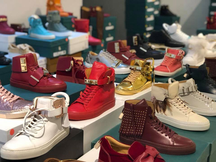 Pics from Inside the Buscemi Sample Sale