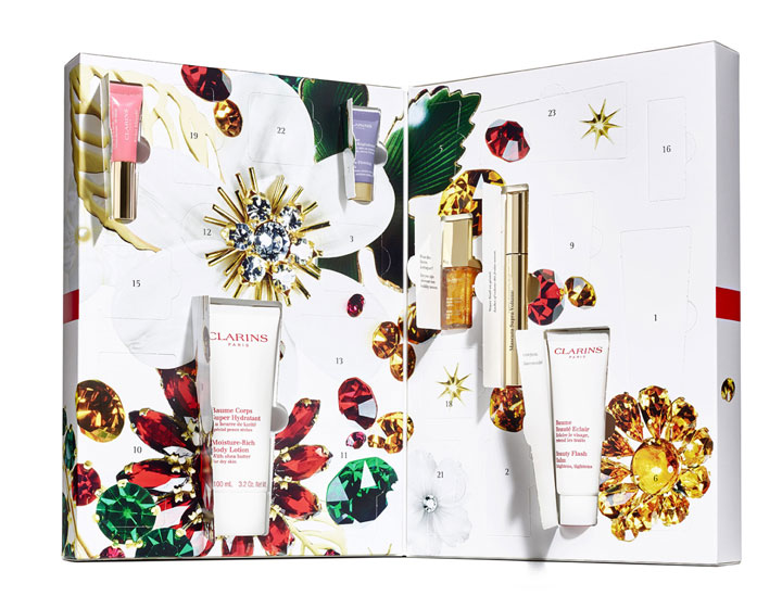The 2017 Advent Calendar for Beauty Believers Compliments of Clarins