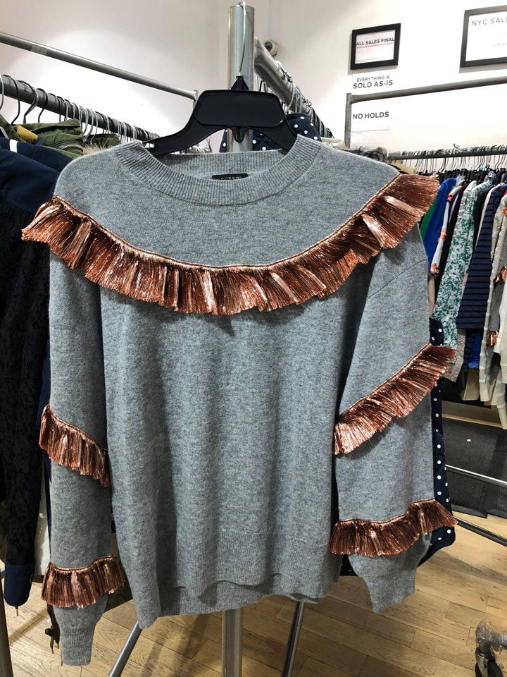 Pics from Inside the J.Crew Women's + Madewell Sample Sale