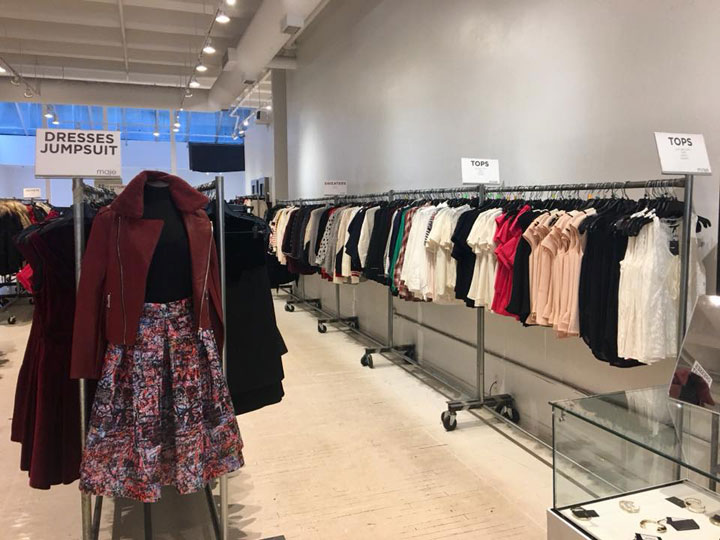 Pics from Inside the Maje Sample Sale