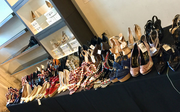 Oscar de la Renta LA Sample Sale Shoes