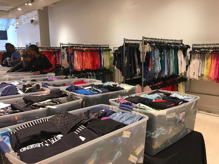 Pics from Inside the SoulCycle Sample Sale