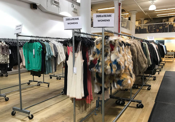 Pics from Inside the Zadig & Voltaire Sample Sale