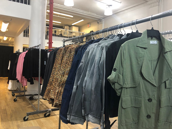 Pics from Inside the FRAME Sample Sale