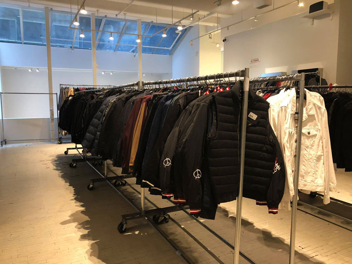 Pics from Inside The Kooples Sample Sale