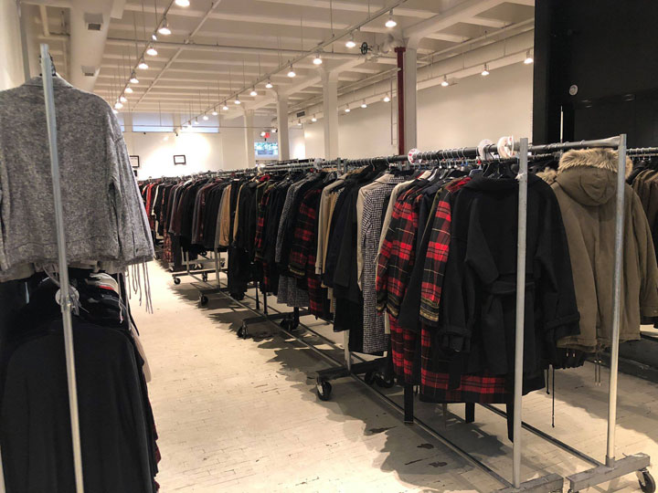 Pics from Inside The Kooples Sample Sale