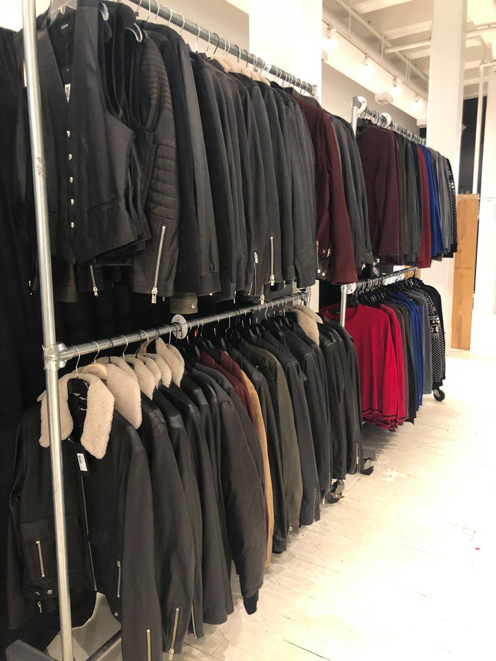 Pics from Inside The Kooples Sample Sale