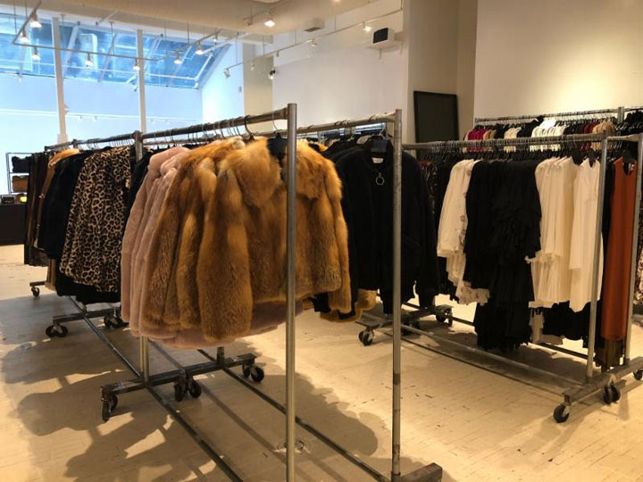 Pics from Inside the A.L.C. Sample Sale