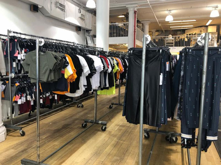 Pics from Inside the Bandier Sample Sale