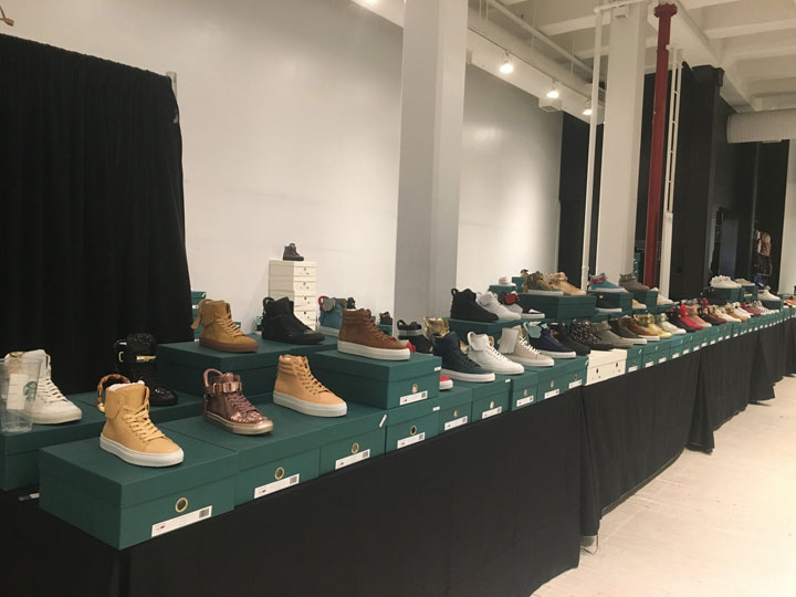 Pics from Inside the Buscemi Sample Sale