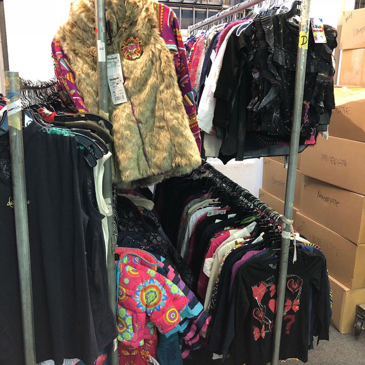 Pics from Inside the Desigual Sample Sale