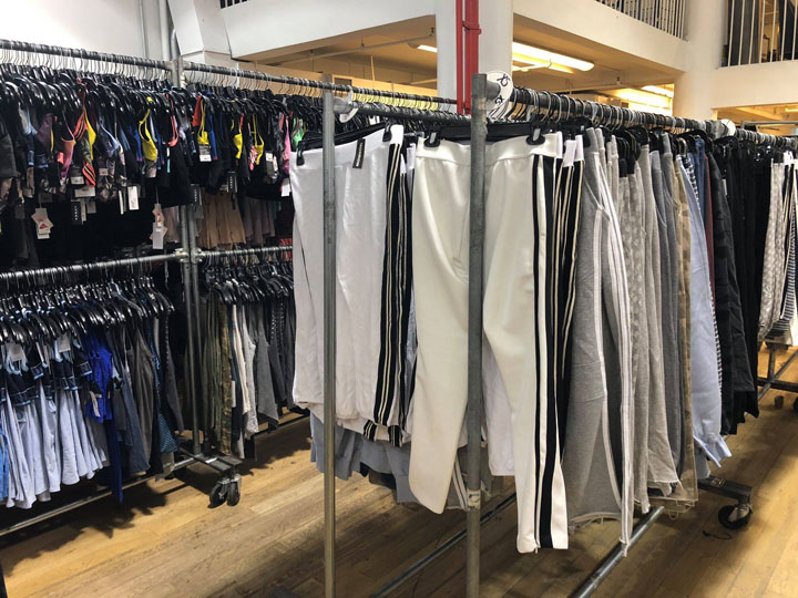 Pics from Inside The Shop at Equinox Sample Sale