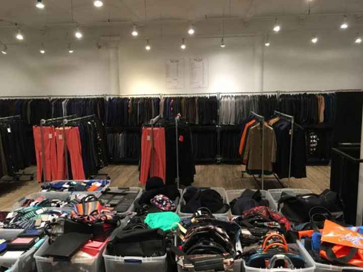 Pics from Inside the Paul Smith Sample Sale
