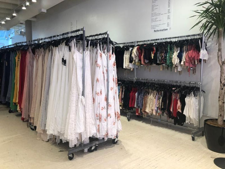 Pics from Inside the Reformation Sample Sale
