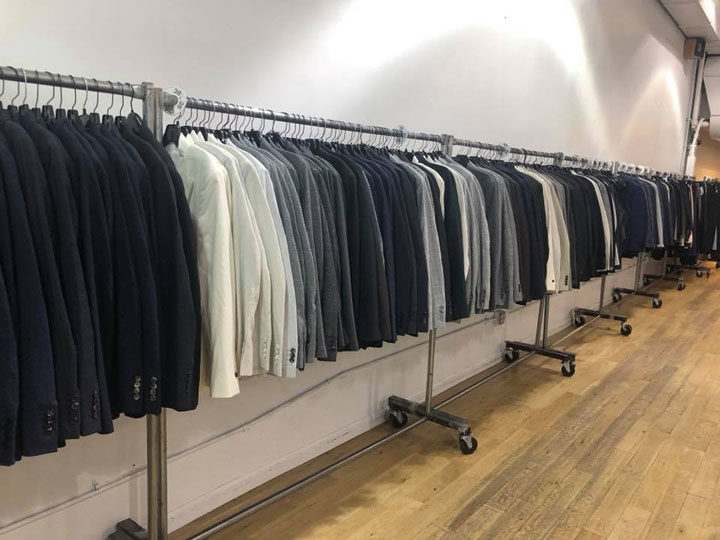 Pics from Inside the Reiss London Sample Sale