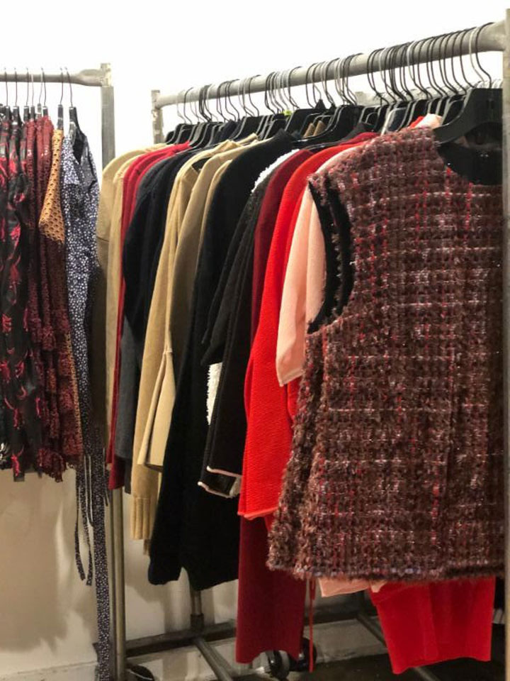Pics from Inside the Scanlan Theodore Sample Sale