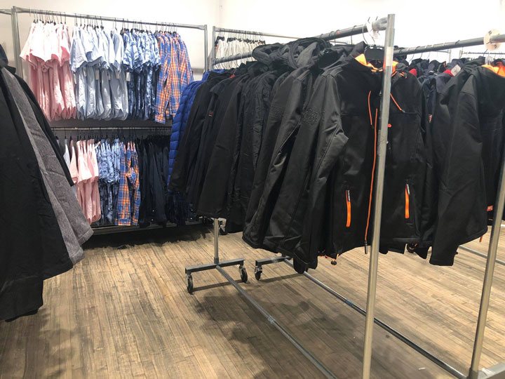 Pics from Inside the Superdry Sample Sale