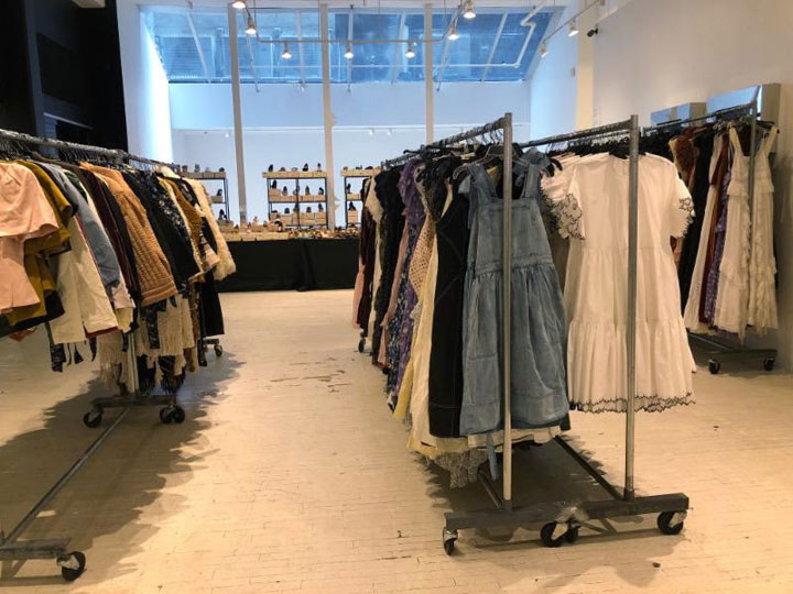 Pics from Inside the Ulla Johnson Sample Sale