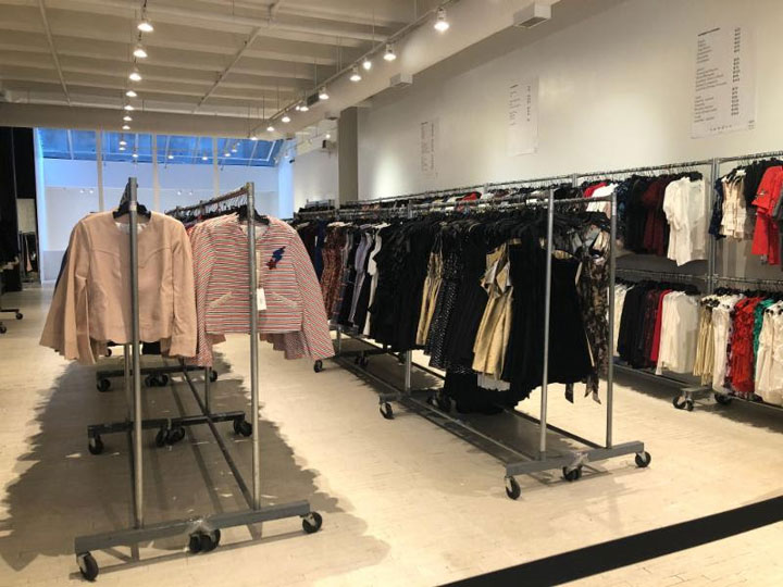 Pics from Inside the Sandro Sample Sale