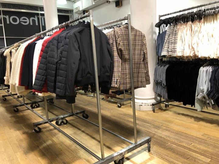 Pics from Inside the Theory Women's Sample Sale