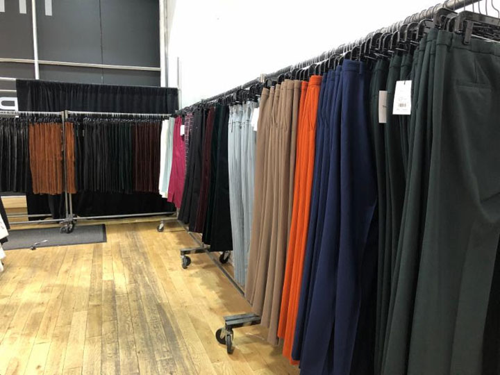 Pics from Inside the Theory Women's Sample Sale