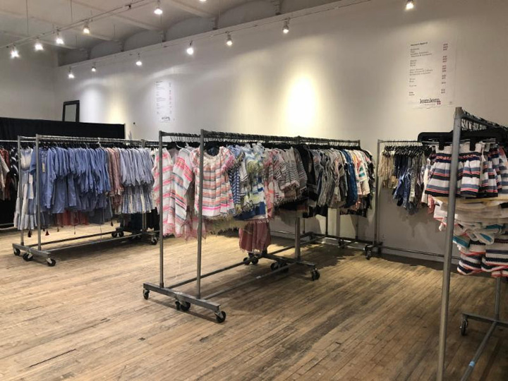 Pics from Inside the Caroline Constas + lemlem Sample Sale