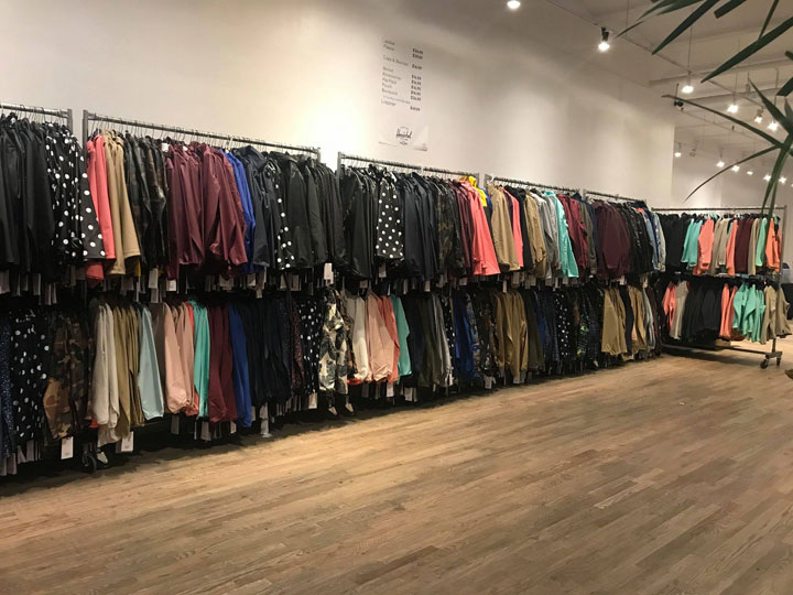 Pics from Inside the Herschel Supply Co. Sample Sale