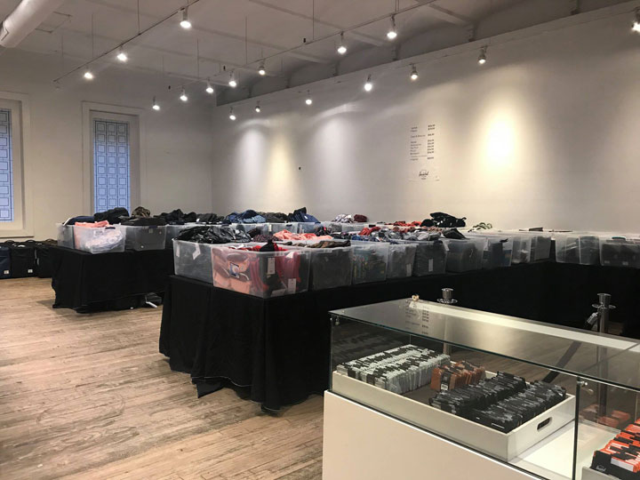 Pics from Inside the Herschel Supply Co. Sample Sale