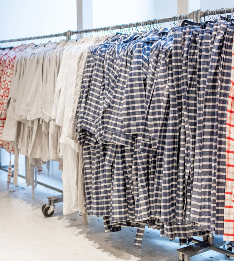 Boll & Branch Sample Sale in Images