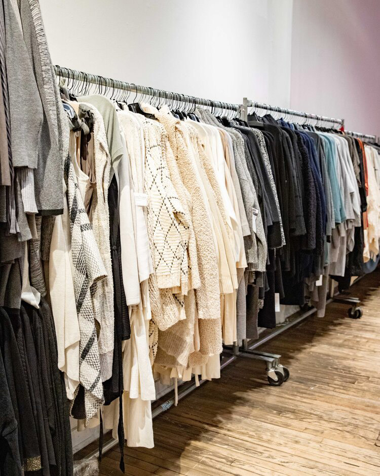 Eileen Fisher Clothing New York Sample Sale in Images