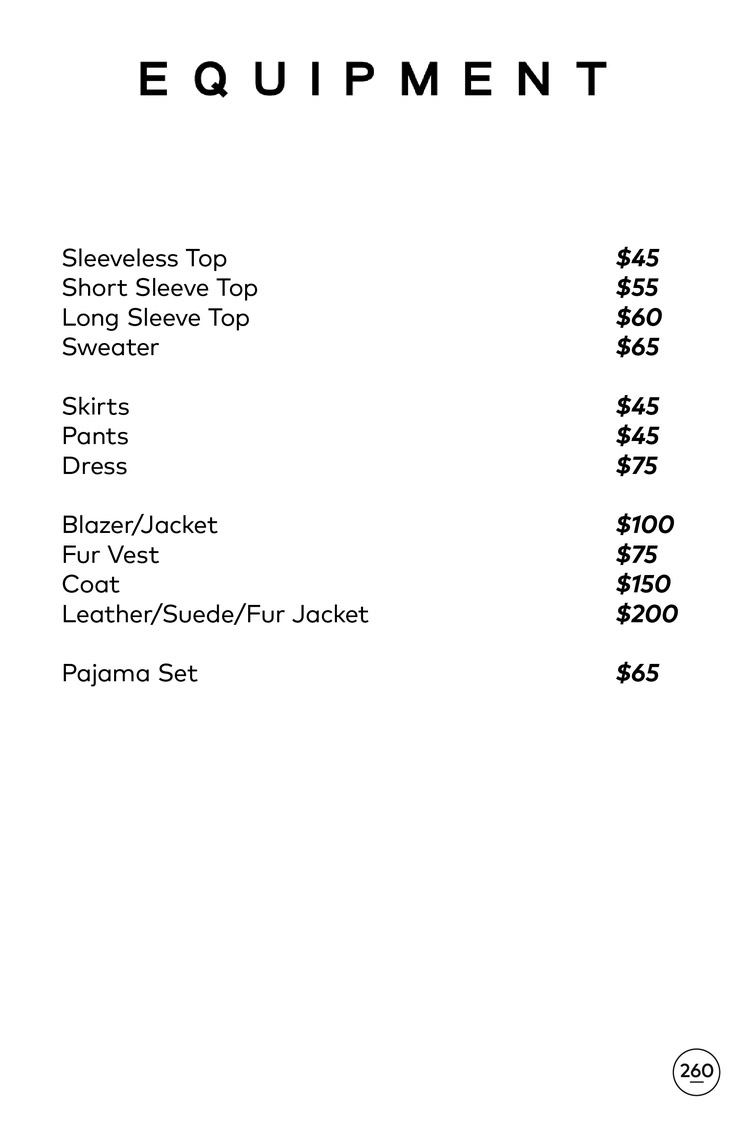 Joie, Equipment, & Current/Elliott in Images Price List