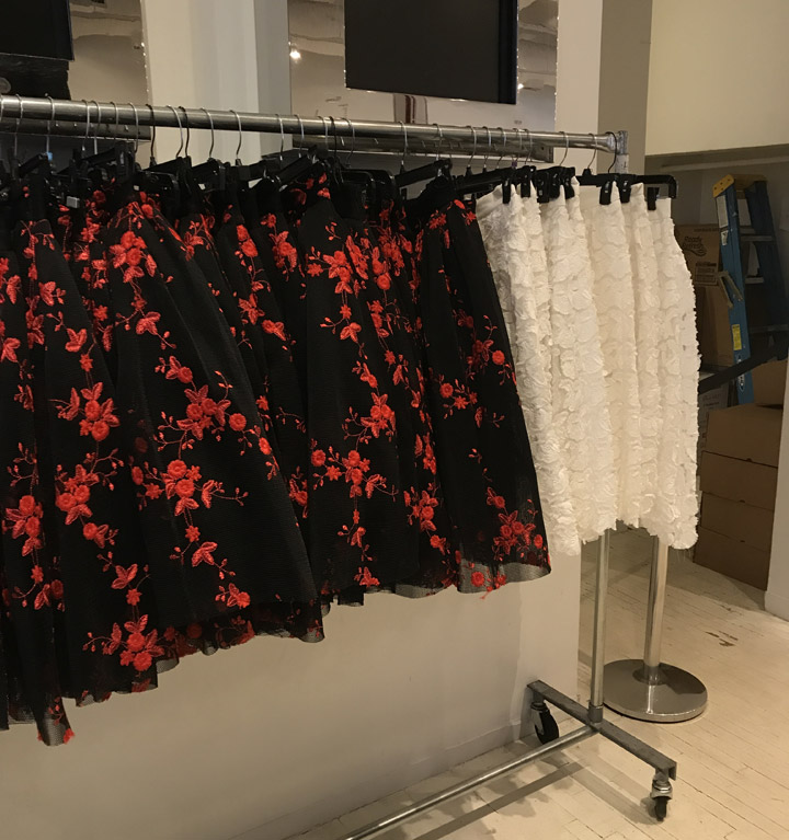 Maje Sample Sale Review Skirts