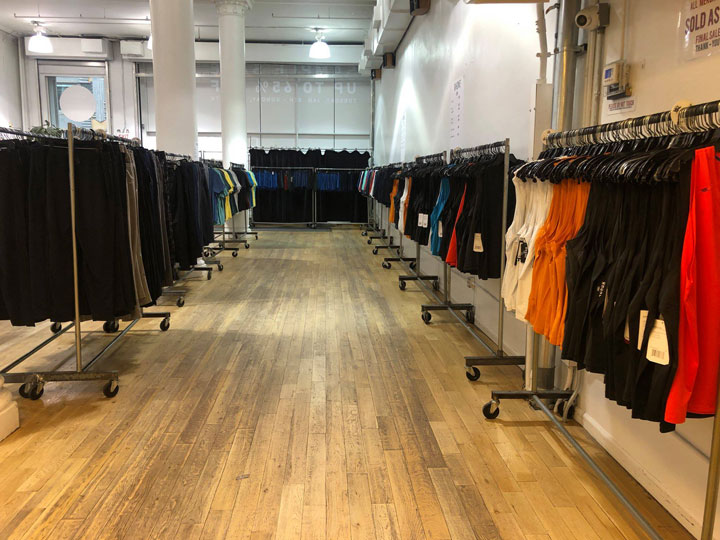 Pics from Inside the Rhone Sample Sale
