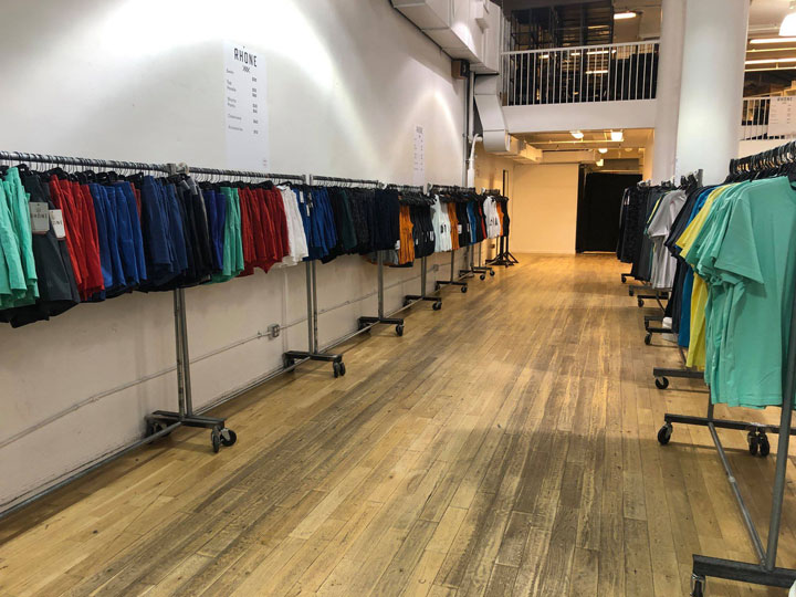 Pics from Inside the Rhone Sample Sale