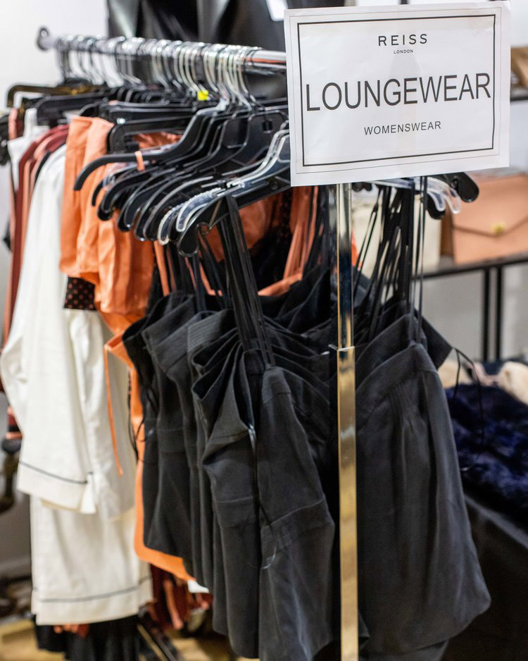 Reiss London Sample Sale in Images Loungewear