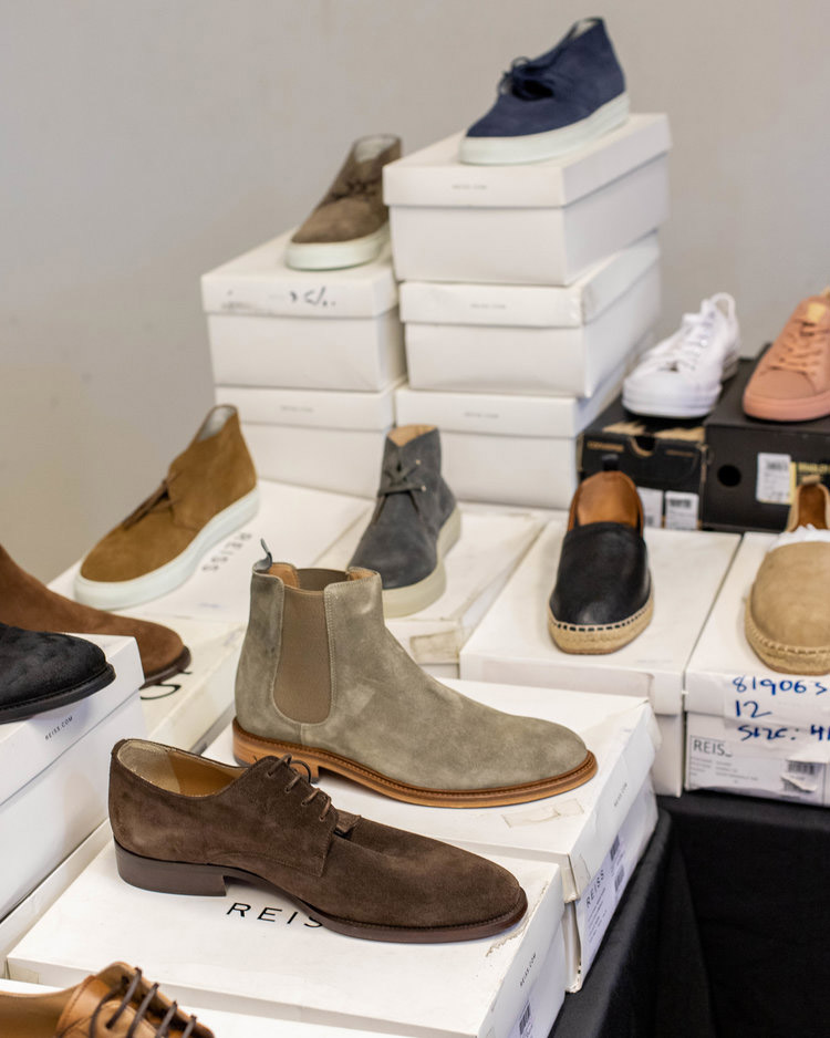 Reiss London Sample Sale in Images Men's Footwear