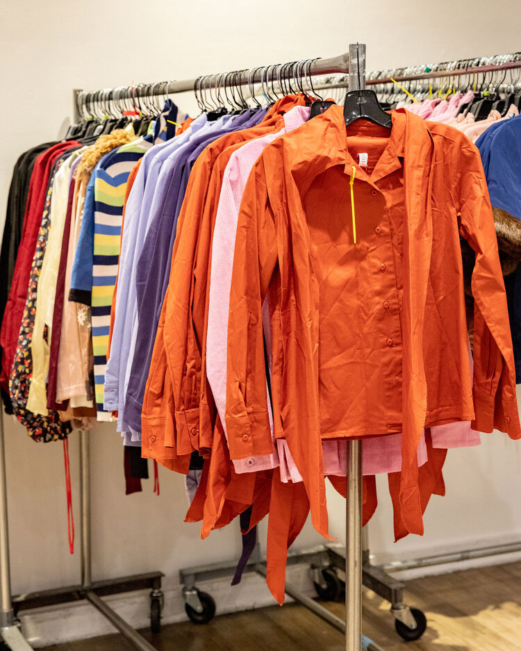 STAUD Apparel & Accessories New York Sample Sale in Images