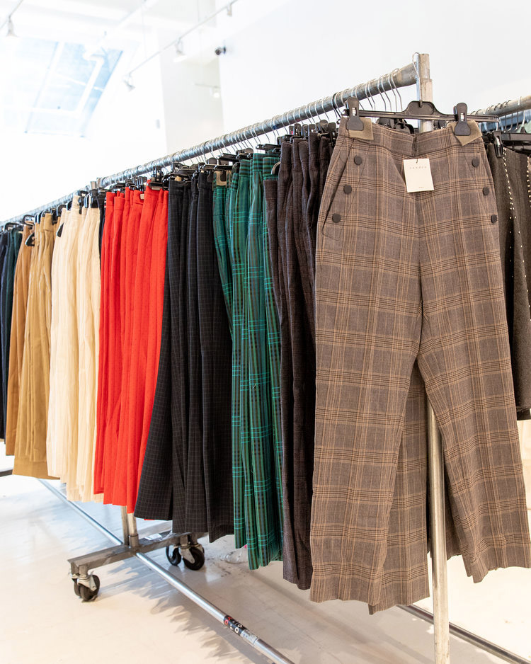 Pics from Inside the Sandro Sample Sale
