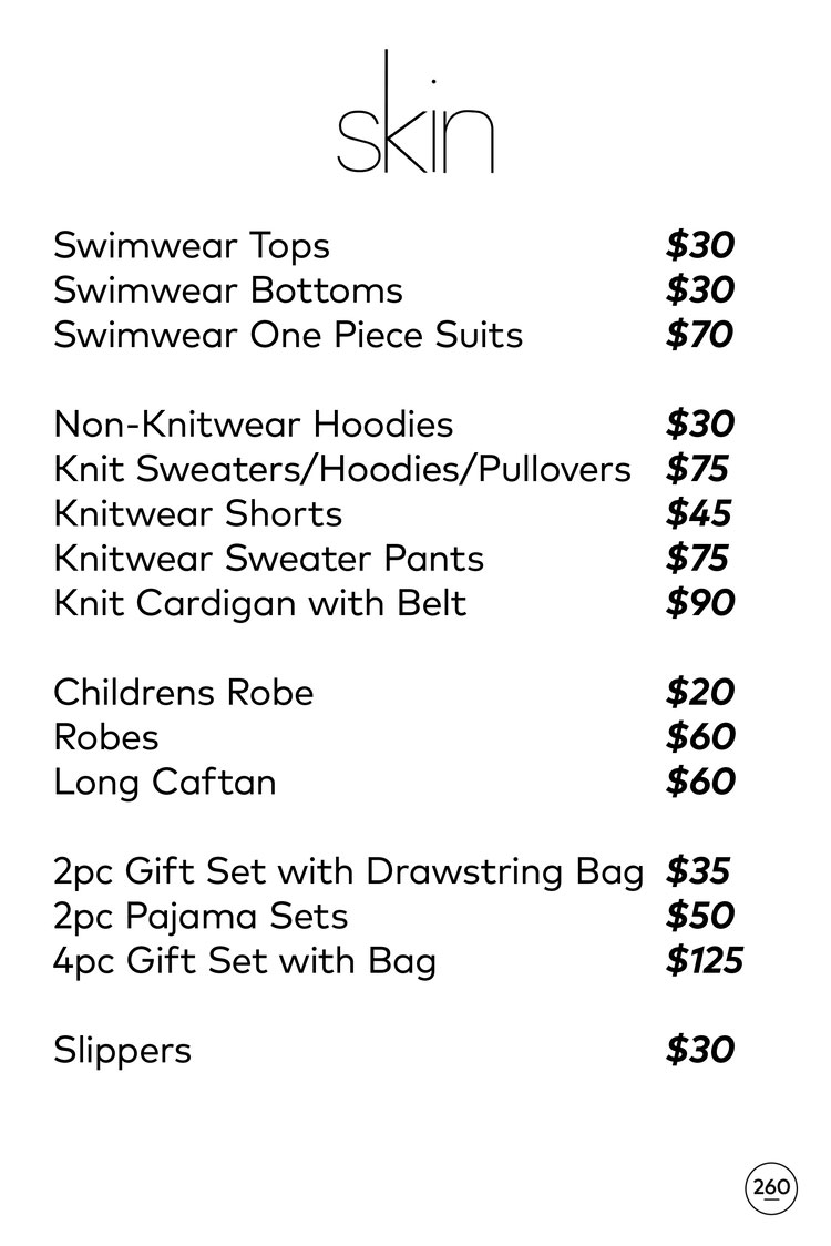 skin Sample Sale in Images Price List