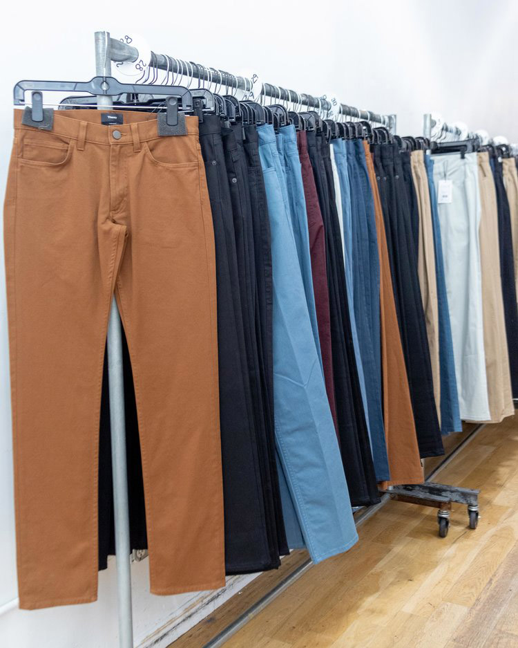 Theory Men's Sample Sale in Images
