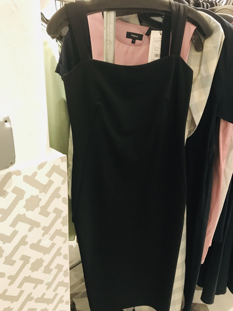 Theory Sample Sale Review Dress