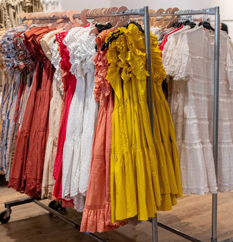 Pics from Inside the Ulla Johnson Sample Sale