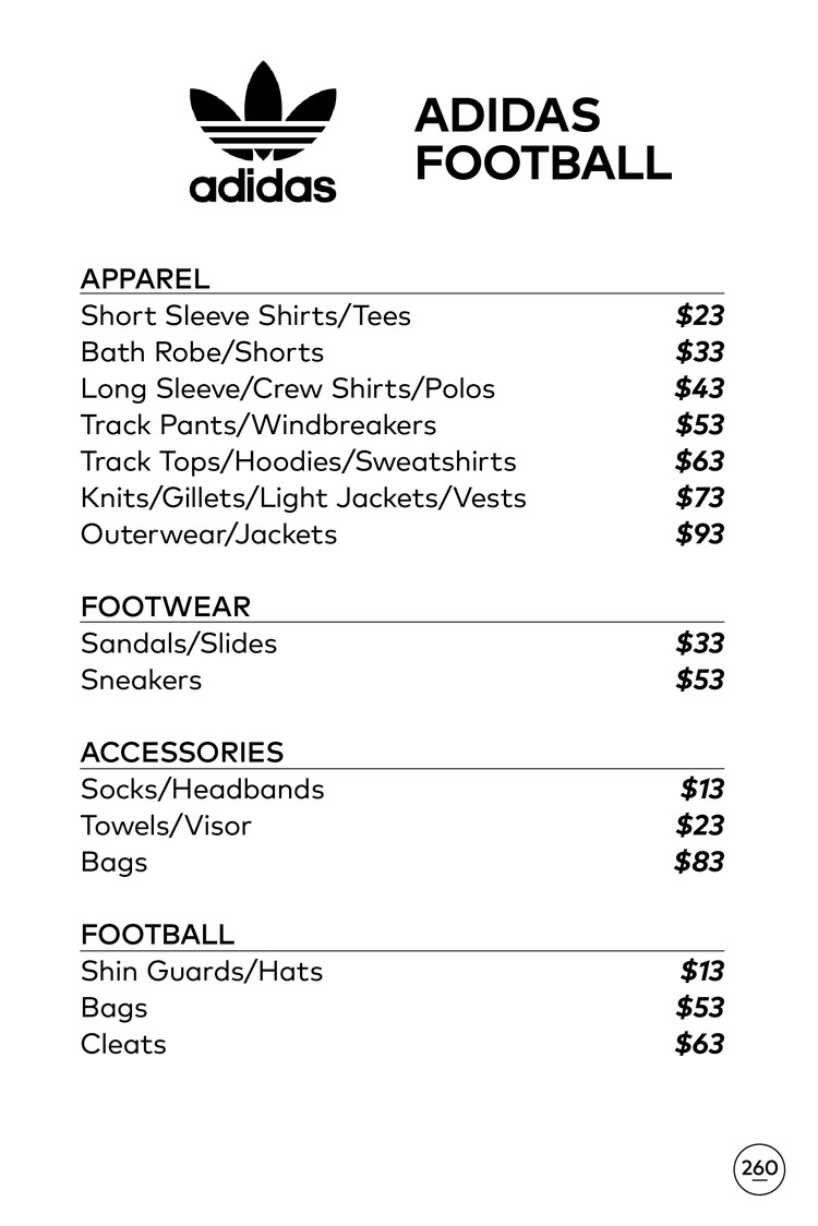 Y-3 Adidas Sample Sale in Images Price List