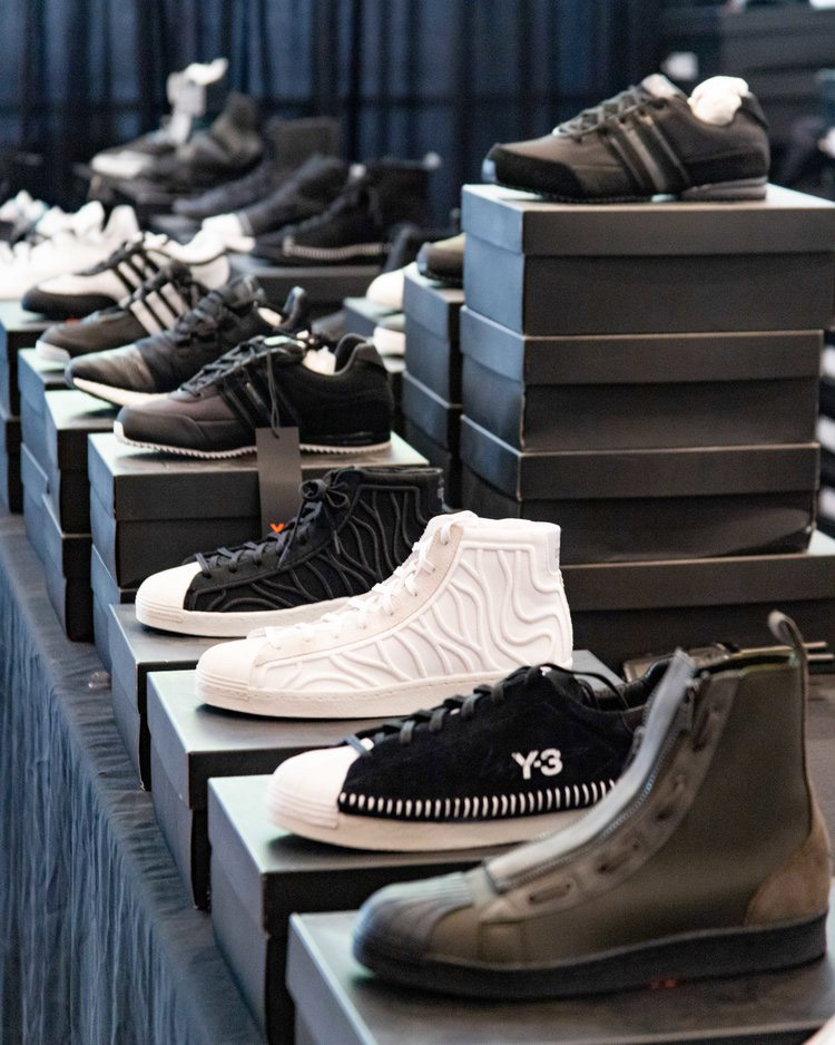 Y-3 Adidas Sample Sale in Images