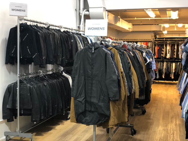 Pics from Inside the G-Star RAW Sample Sale