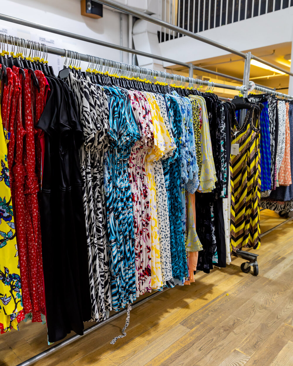 Diane von Furstenberg Clothing NY Sample Sale in Images