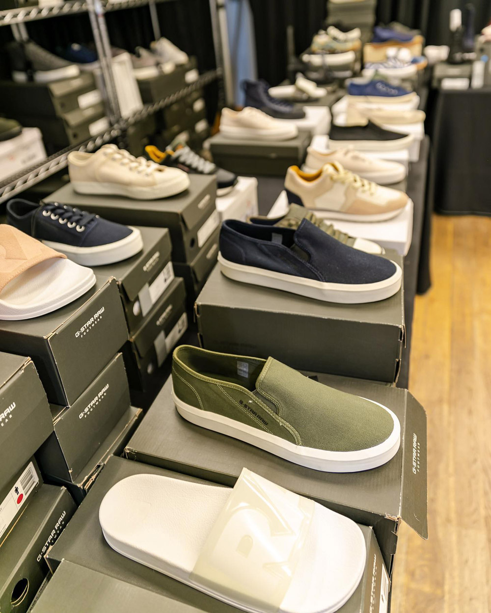 Pics from Inside the G-Star RAW Sample Sale